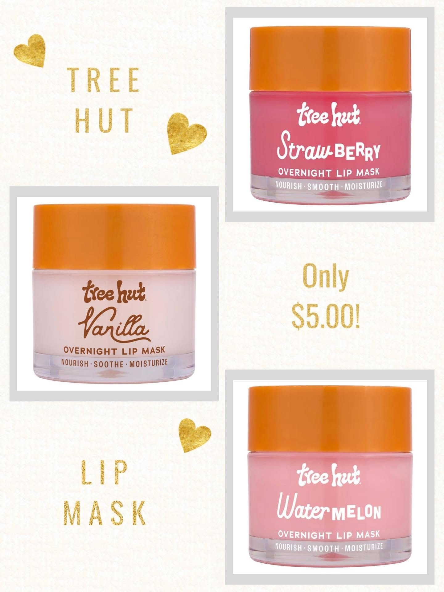 Tree Hut Lip Mask is down to only $5 today at Amazon - normally $9.99!! This clean beauty formula is super moisturizing and works so well this time of year. Smells fantastic also - available in three flavor options at the sale price! 

#LTKSaleAlert #LTKBeauty #LTKselfcare