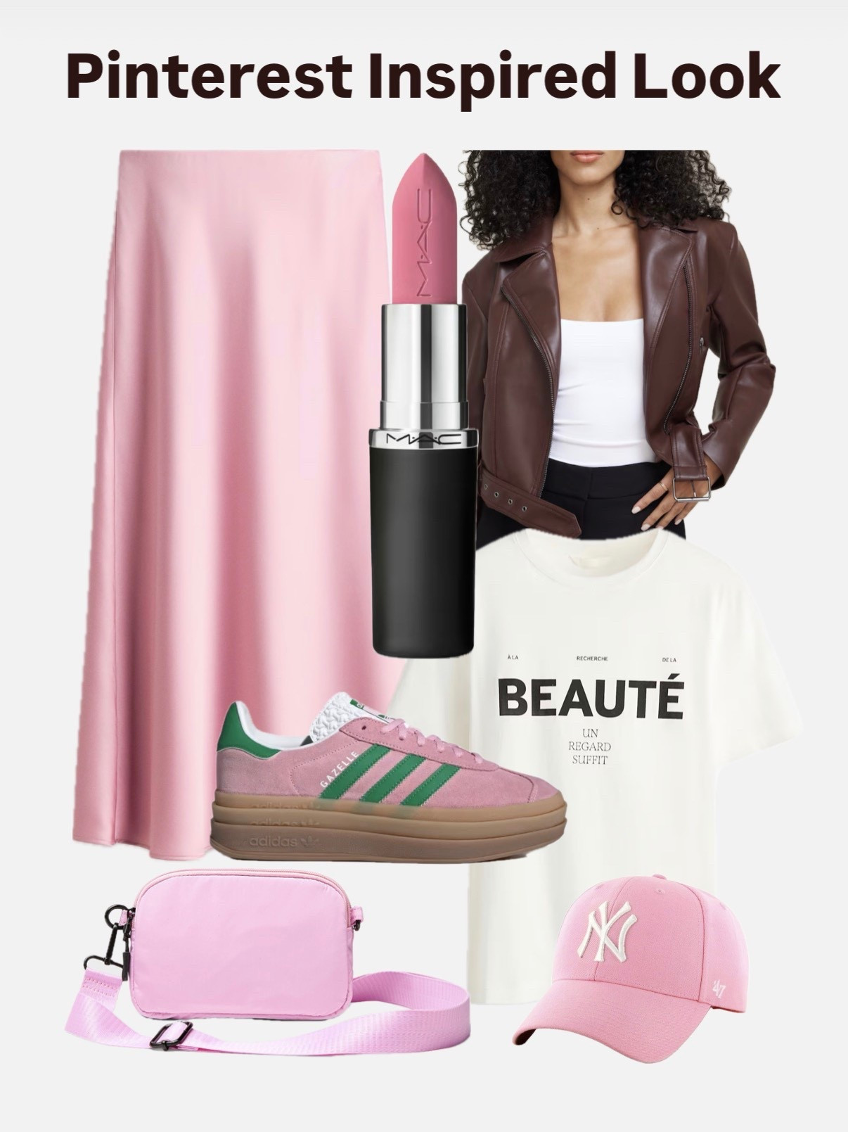 Pinterest Inspired Look 🌸🤎🩷