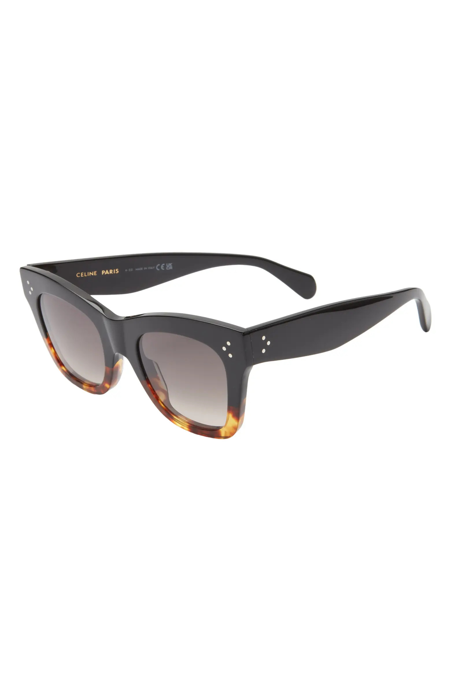 50mm Gradient Butterfly Sunglasses | Nordstrom