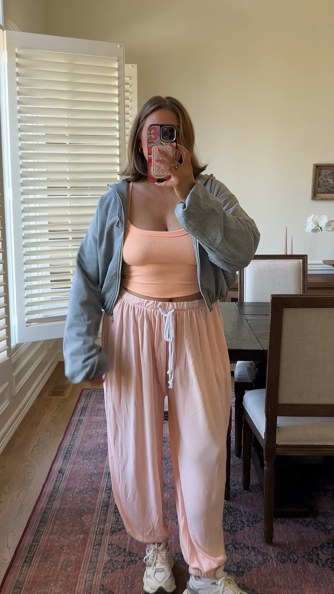 🍑🍑M/L in tank, Large in zip up size up for a looser fit it runs small, size down in pants size small!! @fpmovement #fpmovement 



#LTKActive