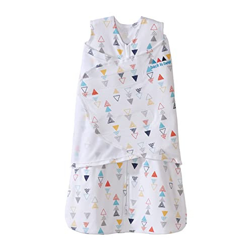 HALO Sleepsack Swaddle, 100% Cotton, Triangle Neutral, Multi, Small | Amazon (US)