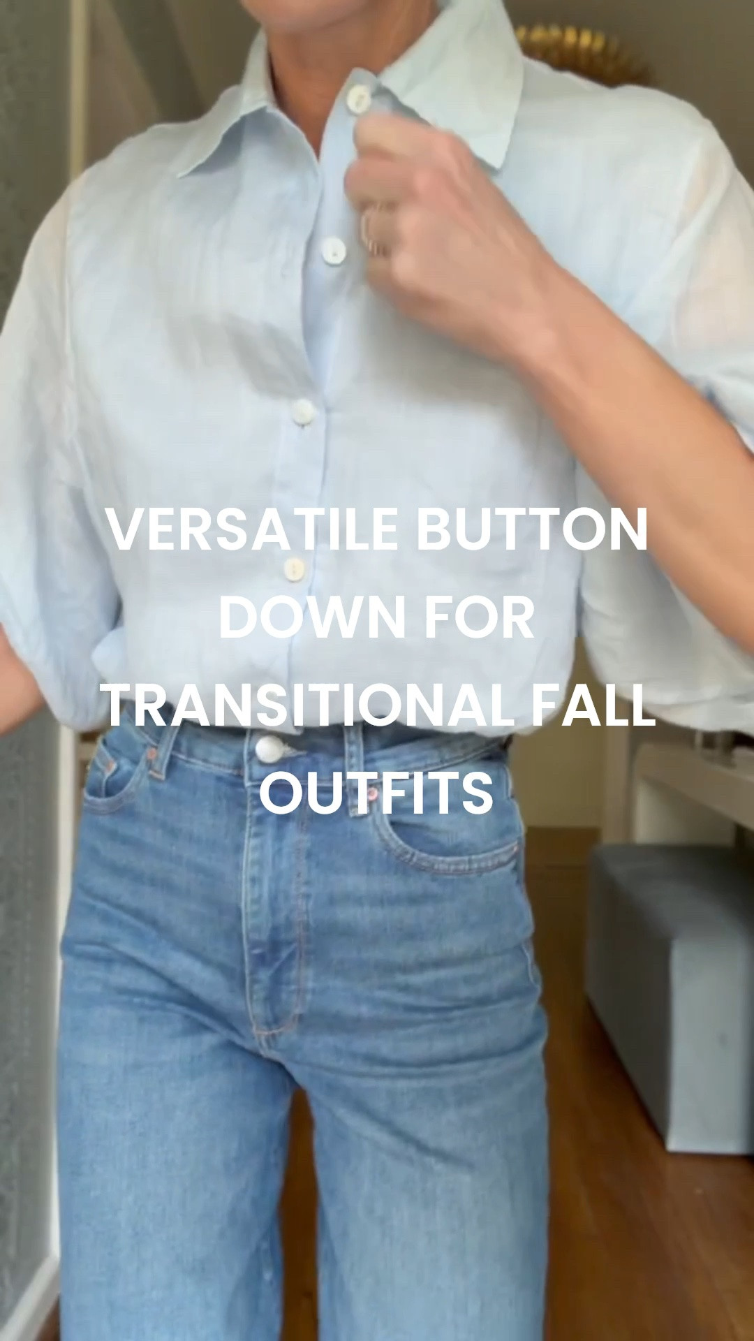 Wearing size XS/S in the shirt and 26 in the jeans!