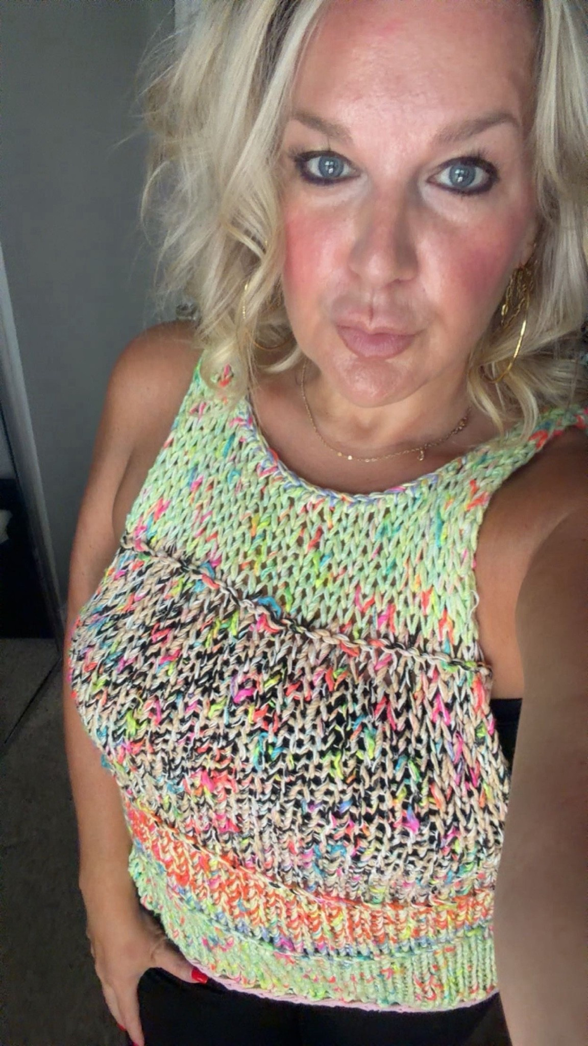 Color therapy… but make it wearable. 🌈✨

This Free People crochet sweater is one of those pieces that makes even a simple outfit feel fun. I paired it with an Old Navy bandeau and my favorite jewelry from Charlie Boutique for an easy summer look that transitions right into early fall.

Everything is linked in my LTK! 💛

Shop the look:
✨ Free People crochet sweater
✨ Old Navy bandeau
✨ Jewelry from Charlie Boutique

#LTKStyle #LTKFashion #FreePeopleStyle #CrochetSweater #SummerStyle #CharlieBoutique #CharlestonWV #Over40Style #StyleOver40 #WearWhatYouLove

#LTKdayinmylife #LTKootd #LTKgrwm