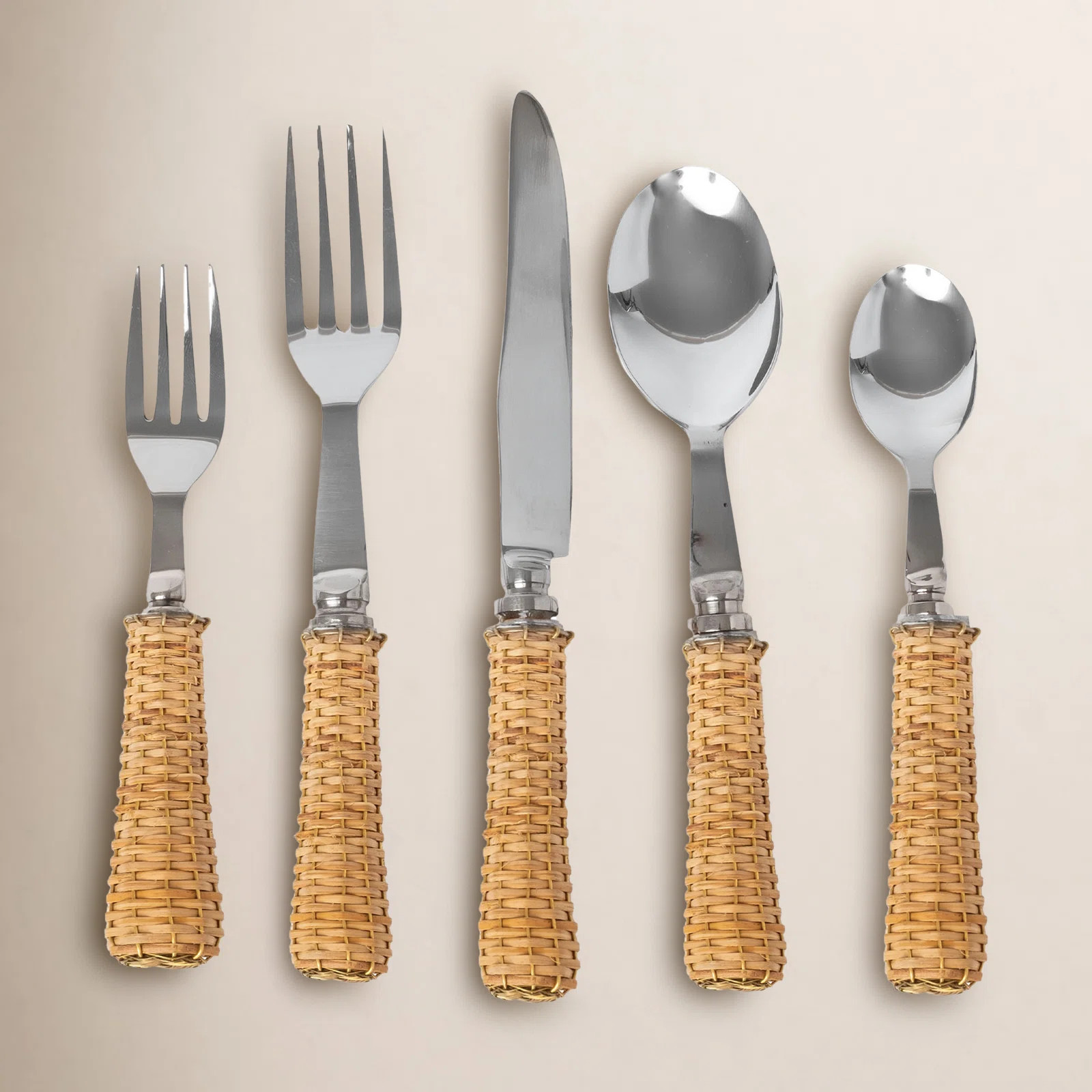Bayou Breeze Merida Flatware Set | Wayfair North America