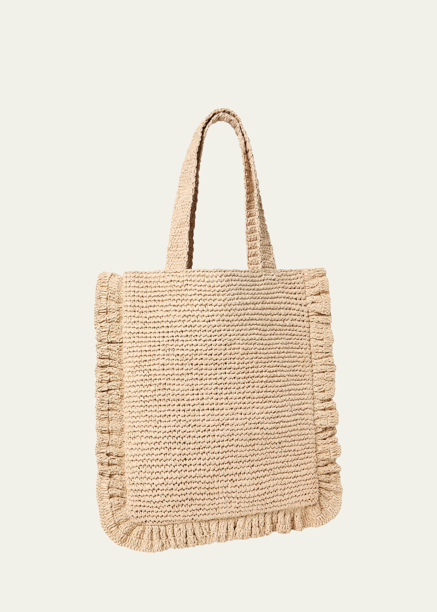 Loeffler Randall Justine Ruffle Crochet Tote Bag | Bergdorf Goodman