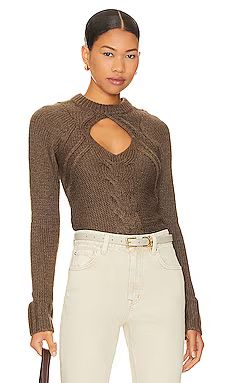 Emory Keyhole Cable Pullover
                    
                    Lovers and Friends | Revolve Clothing (Global)