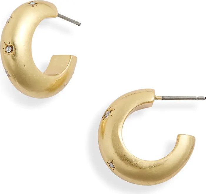 Lightburst Chunky Small Hoop Earrings | Nordstrom