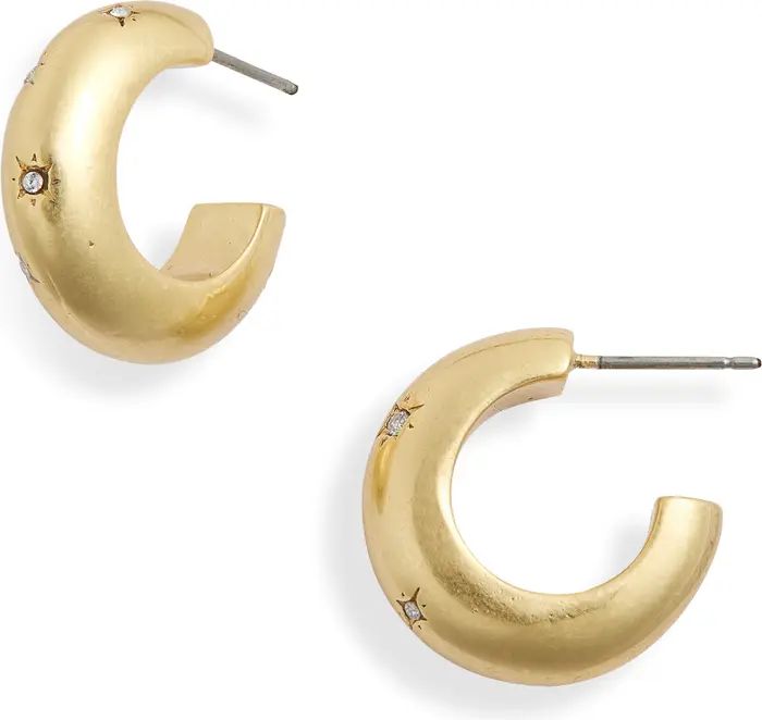 Lightburst Chunky Small Hoop Earrings | Nordstrom