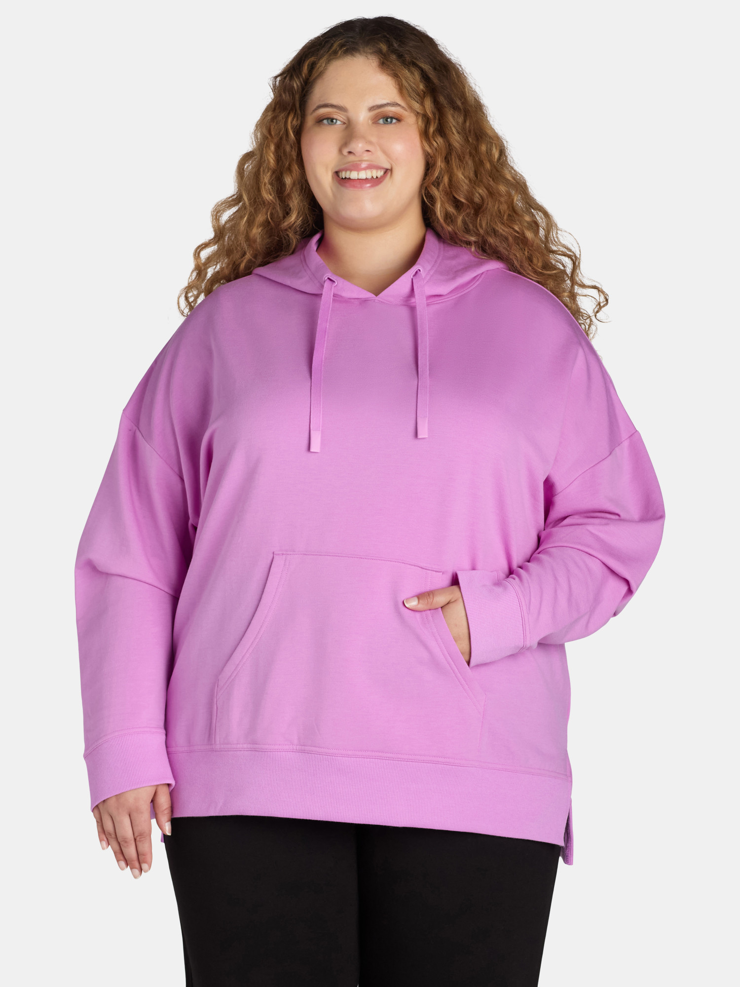 Athletic Works Women's Plus Super Soft Hoodie, Sizes 1X-4X | Walmart (US)