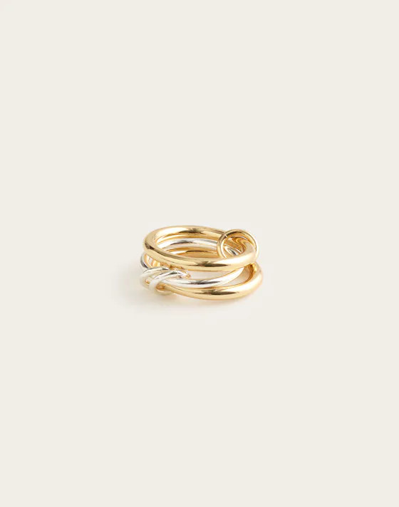 Two-Toned Linked Ring | Madewell