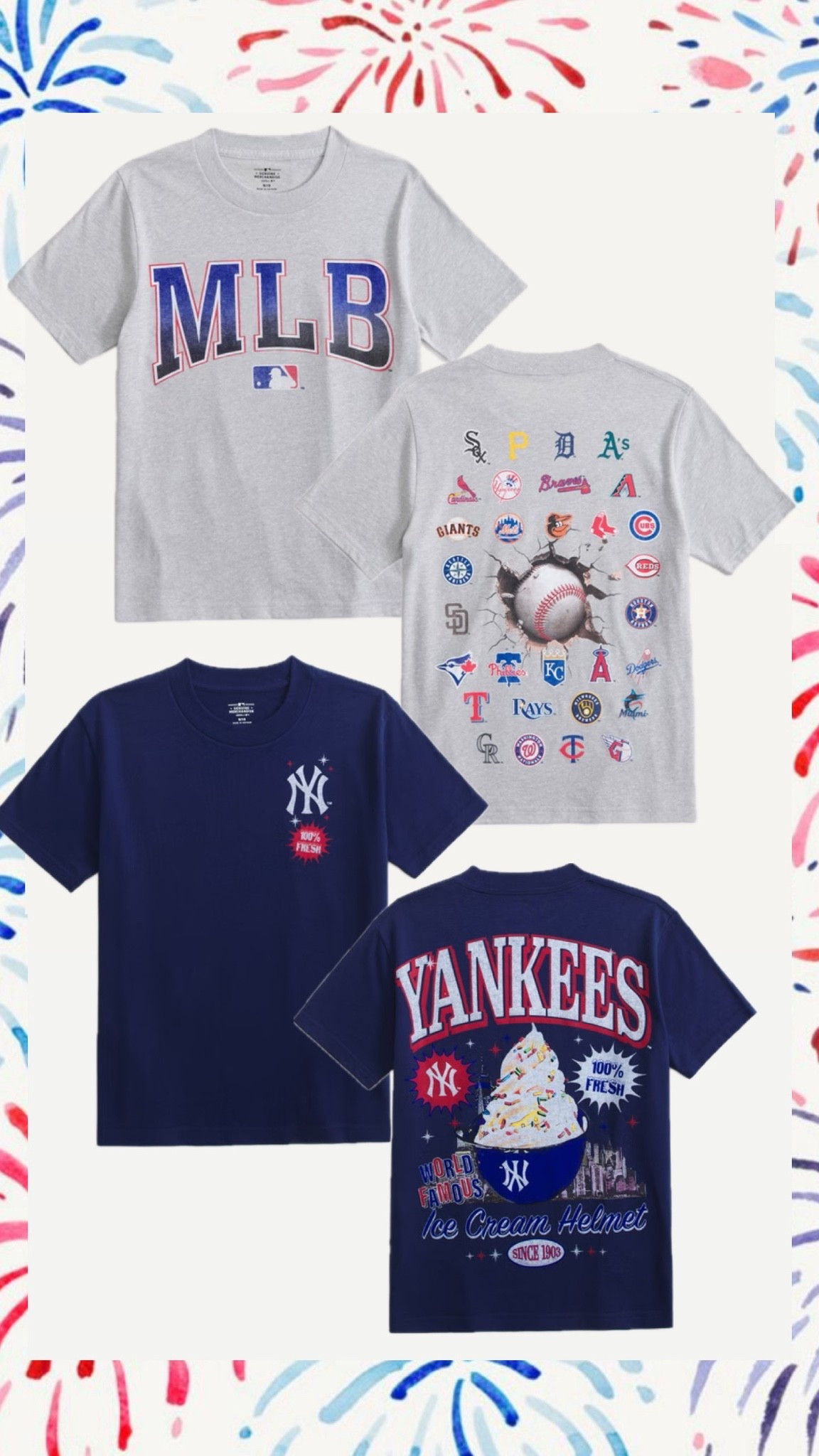 Great tees he’ll wear all year and one the 4th of July!

#LTKxAbercrombie #LTKmomlife #LTKootd