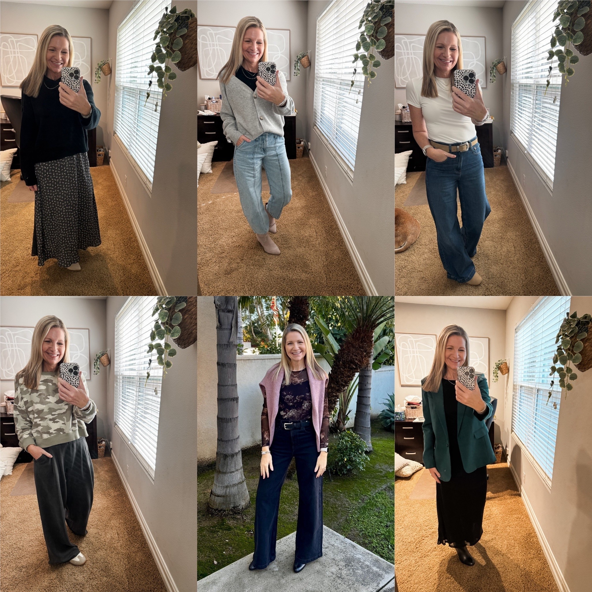 Weekly outfit round-up. From workwear to loungewear, last week was a mix of everything. My Gap jeans in the black wash were my favorite find of the week. 

#LTKootd #LTKOver40 #LTKWorkwear