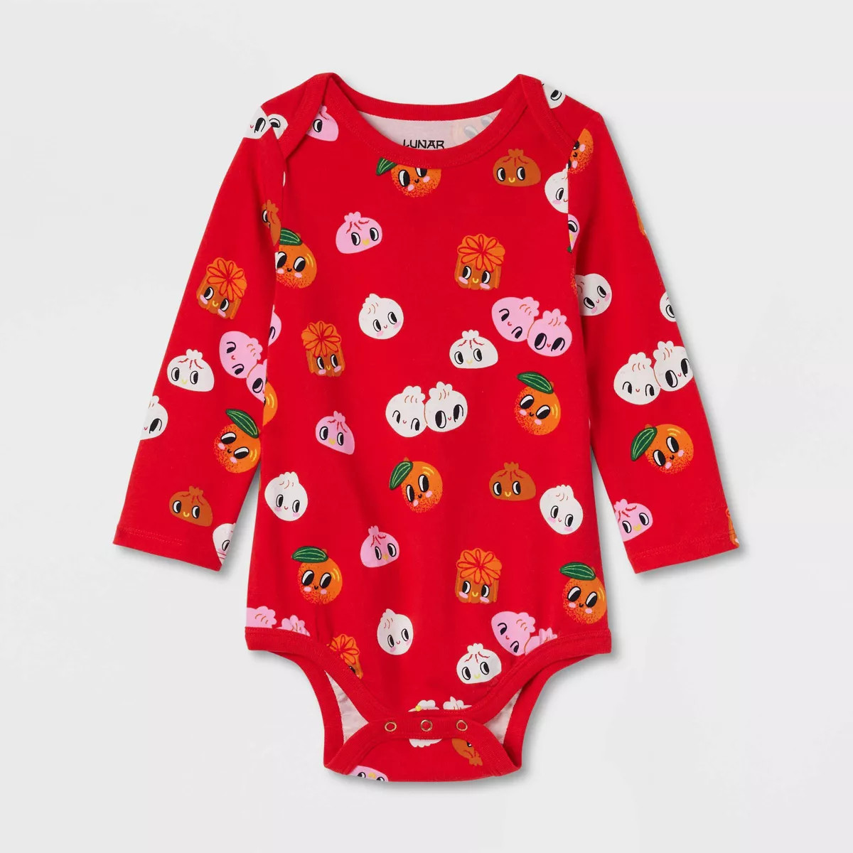 Lunar New Year Guest Artist Baby Bodysuit - Red | Target