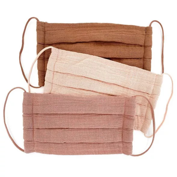 Kitsch Dusty Rose Face Mask 3pc Set | Target