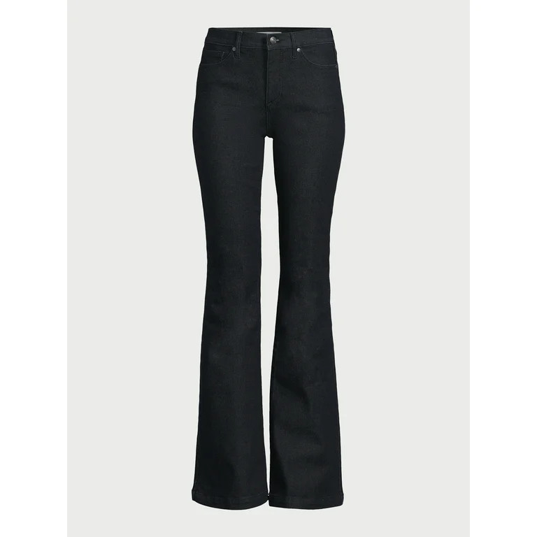 Sofia Jeans Women's and Women's Plus Melissa Flare High Rise Jeans, Sizes 00- 28W | Walmart (US)