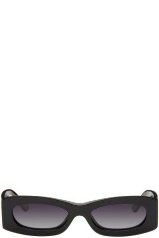 ANINE BING - Black Malibu Sunglasses | SSENSE