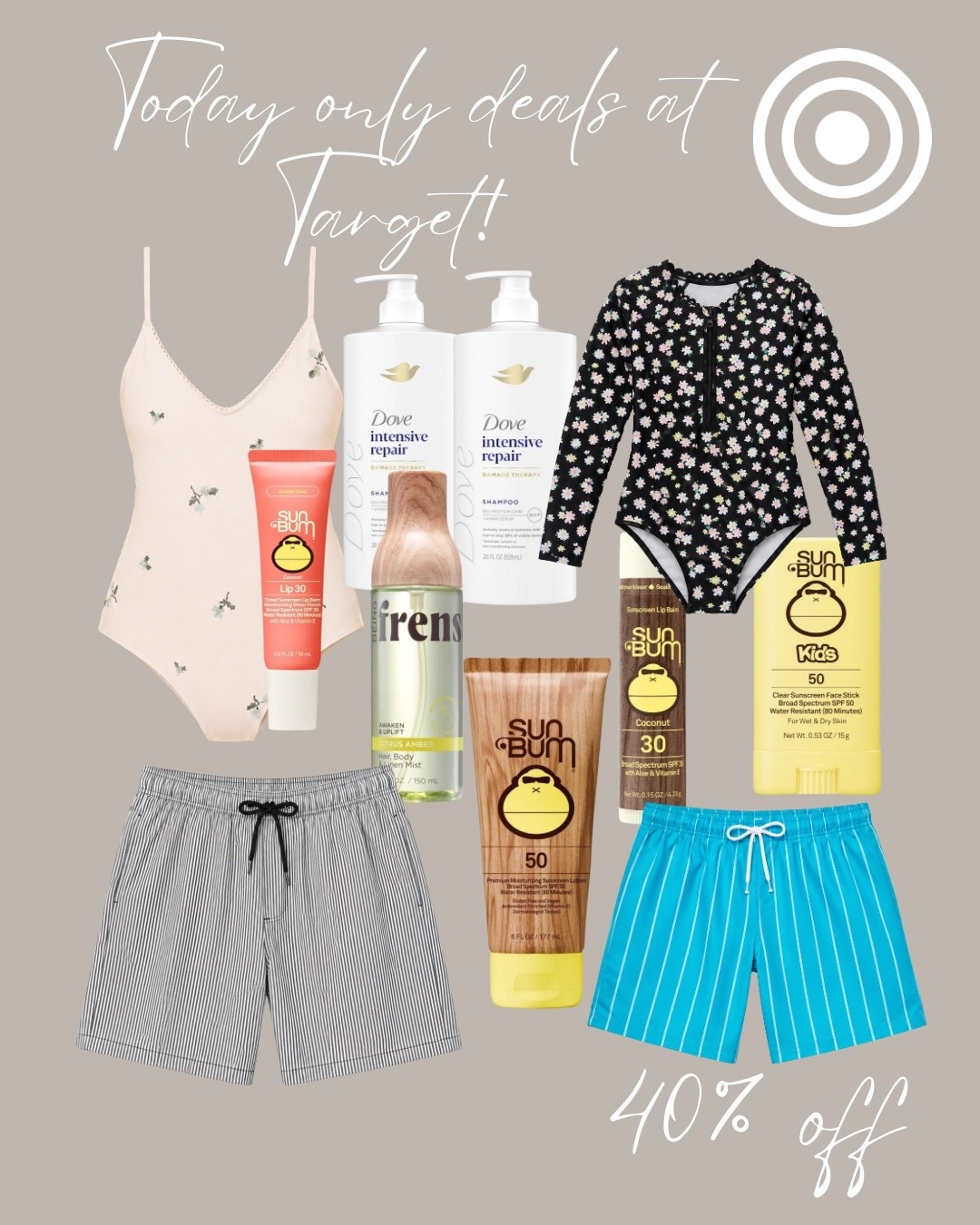 40% off deals at Target. Today only with Target circle 🎯

#LTKSaleAlert