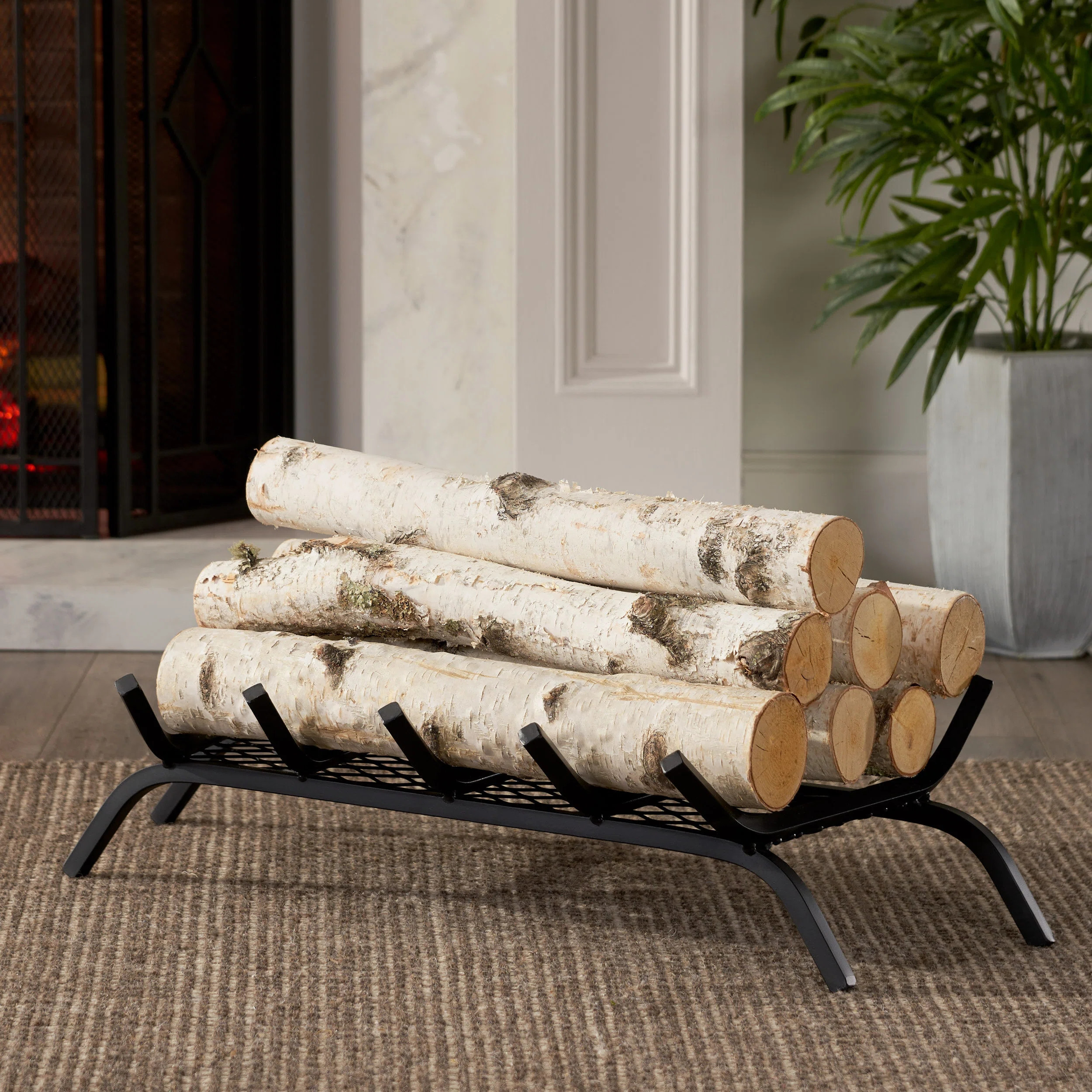 Winston Porter Anijha Fireplace Grate | Wayfair | Wayfair North America