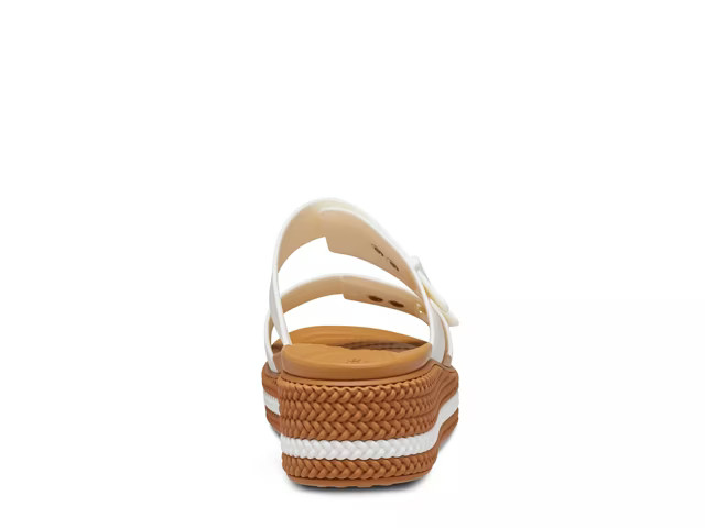 Crocs Brooklyn Woven Low Wedge Sandal - Women's | DSW