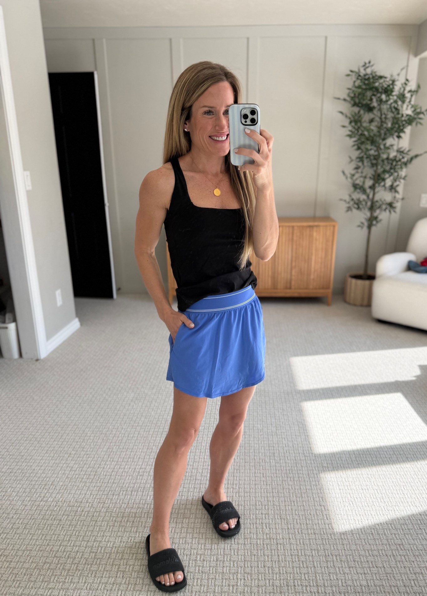 Activewear
Mom in the run 
Wearing sizes XS in both 

#LTKmomlife #LTKPetite