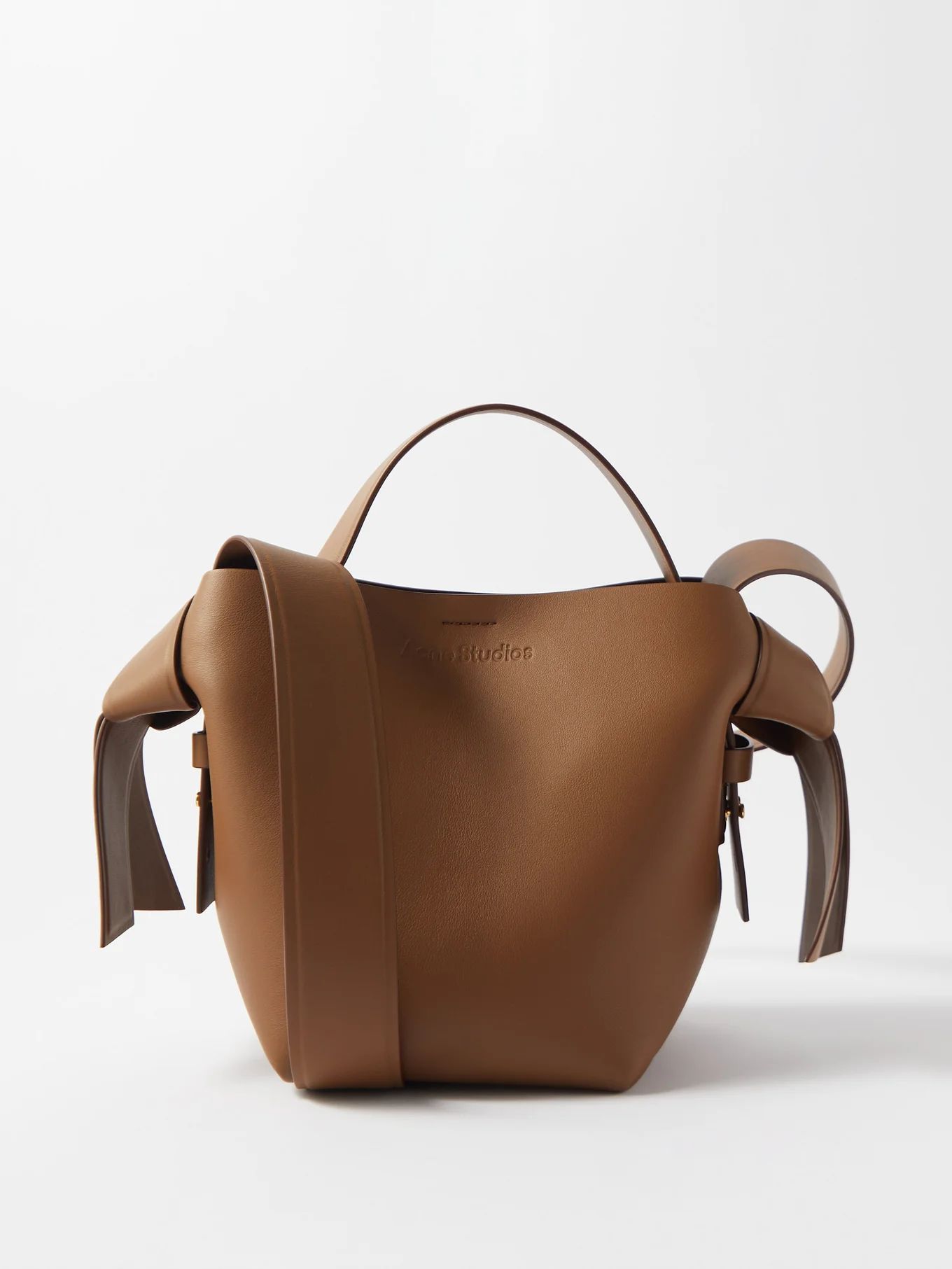 Musubi mini leather cross-body bag | Acne Studios | Matches (APAC)