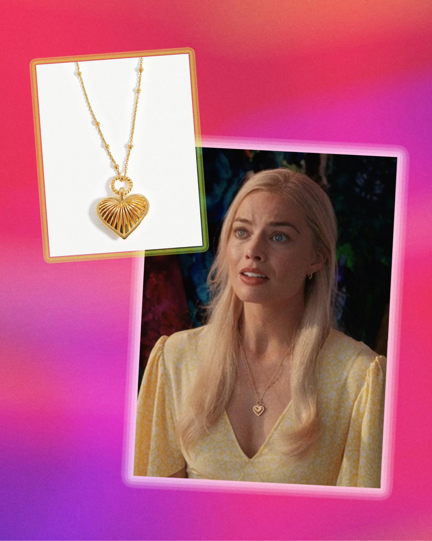 Barbie Movie Gold Heart Necklace

#LTKFind #LTKSeasonal