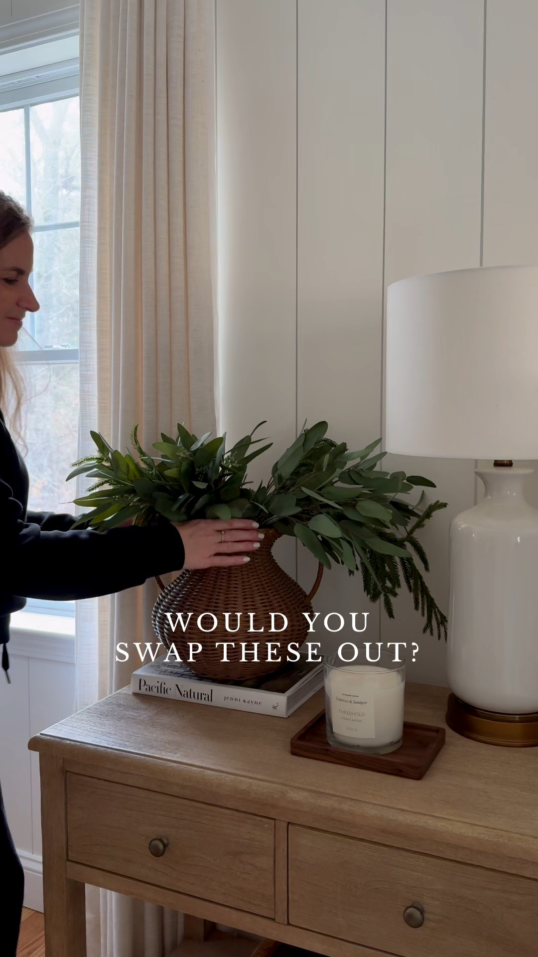 Nightstand styling, Pottery barn bedroom furniture, lamp, spring stems, vase, home decor. Amazon stems

#LTKFindsUnder50 #LTKHome