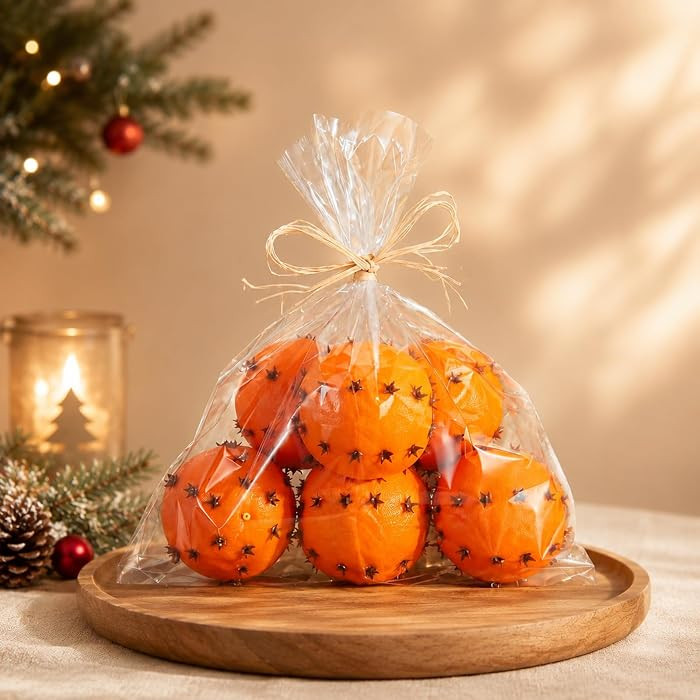 Novabright 6 Pack Clove Orange Pomanders Fall Decor Balls Bowl Vase Filler | Amazon (US)