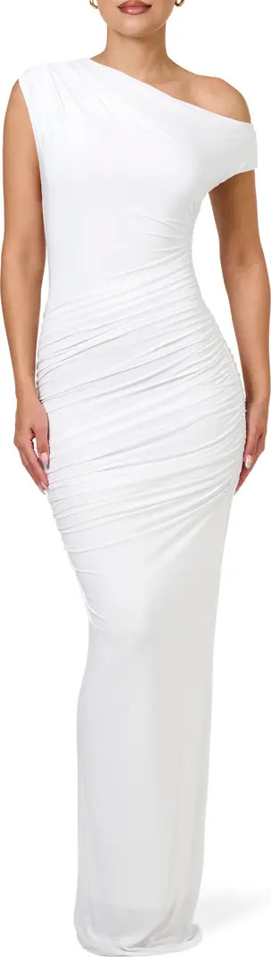 Ruched One-Shoulder Gown | Nordstrom