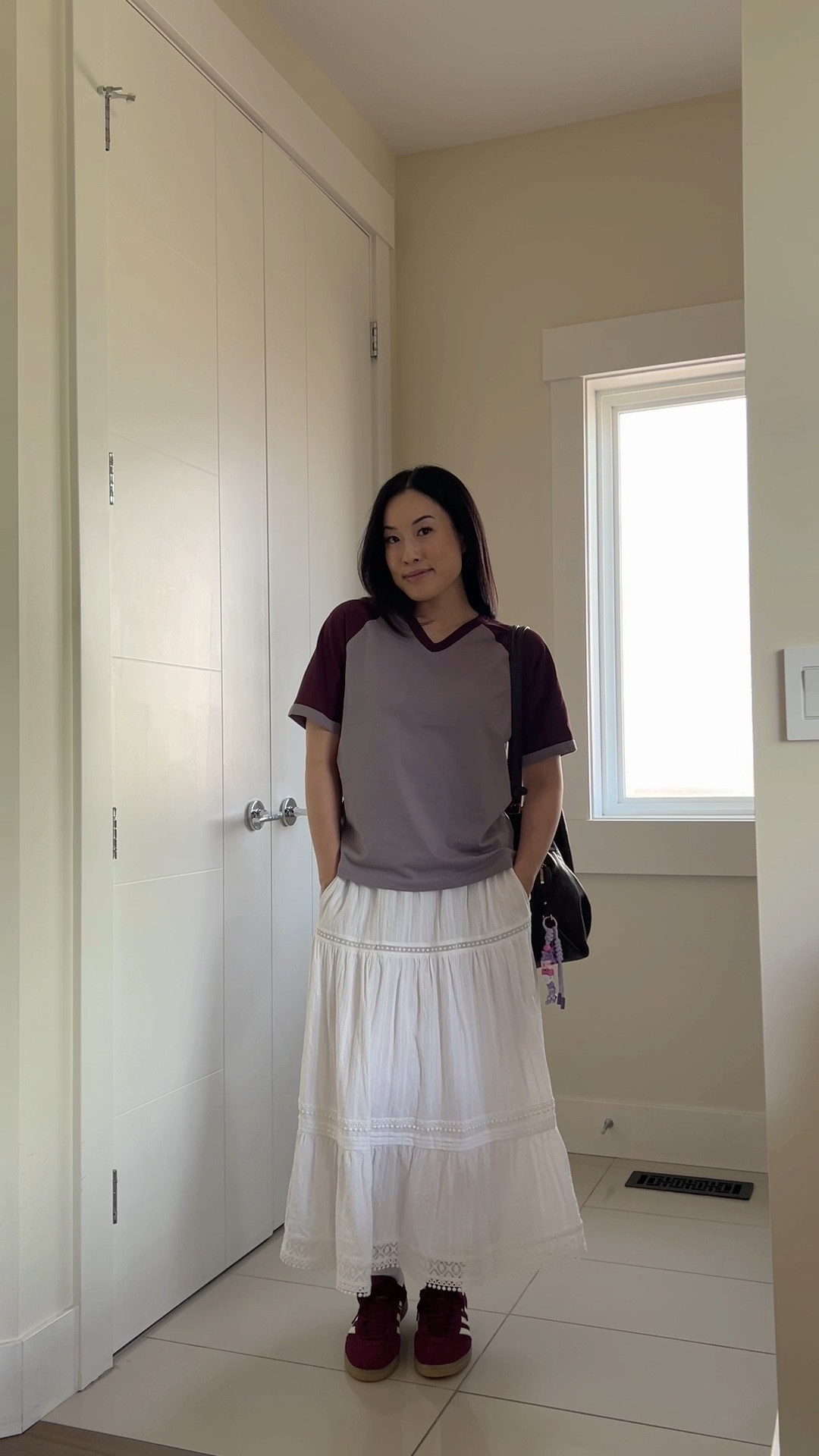 Calling this comfy casual cowboy ❤️

Wearing Kotn tshirt size S, Fabrique skirt size XS/P, Wearing 6.5 in sneakers (usual size is 7.5 in other shoes)

#LTKsummer #LTKstyletip #LTKpetite