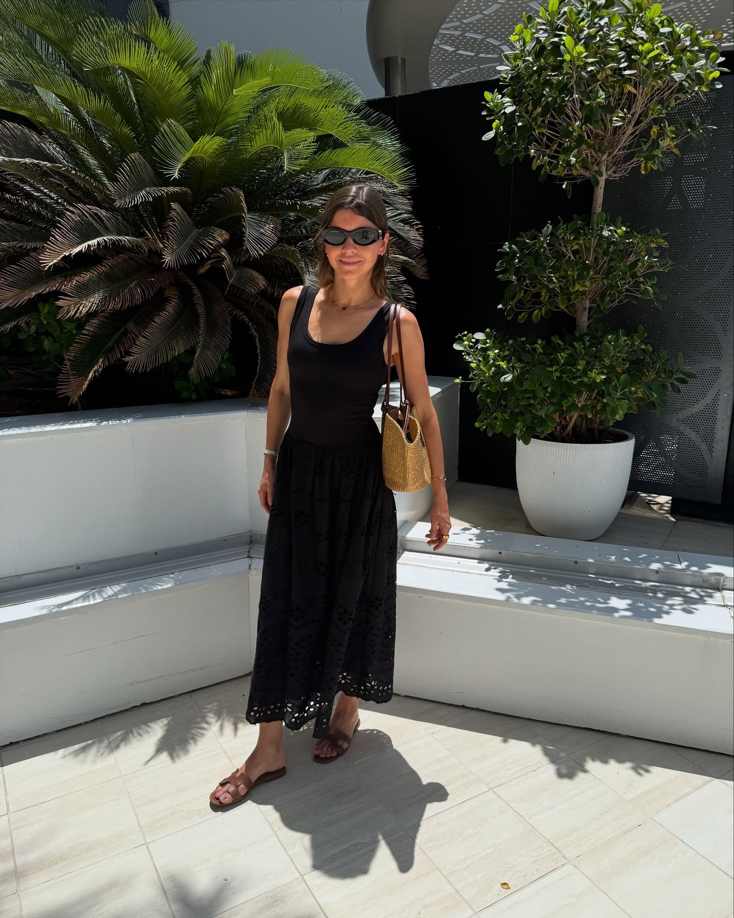 summer wardrobe refresh 🖤

Comment SHOP below to receive a DM with the link to this post on my LTK ⬇ https://liketk.it/5eLzU #ltksummeredit #ltkfindsunder100

Outfit ideas, summer outfits, summer dress, oran sandals, straw tote, basket bag, Summer dress ideas, black summer dress, broderie anglaise , Loewe straw tote, Hermes Oran