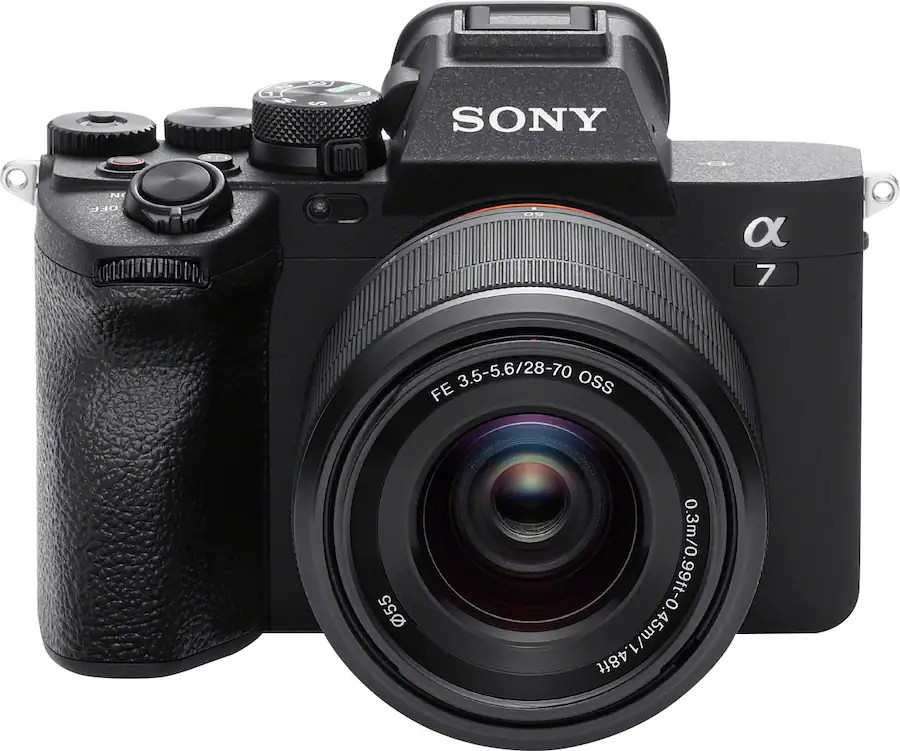 Sony - Alpha 7 IV Full-frame Mirrorless Interchangeable Lens Camera with SEL2870 Lens - Black | Best Buy U.S.