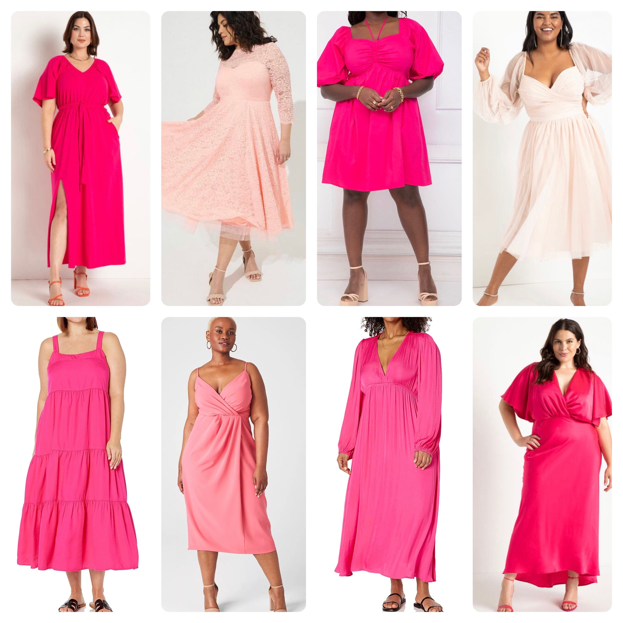 More pink dresses for perfect for your summer soirées! 💖 

#LTKcurves #LTKunder100 #LTKunder50
