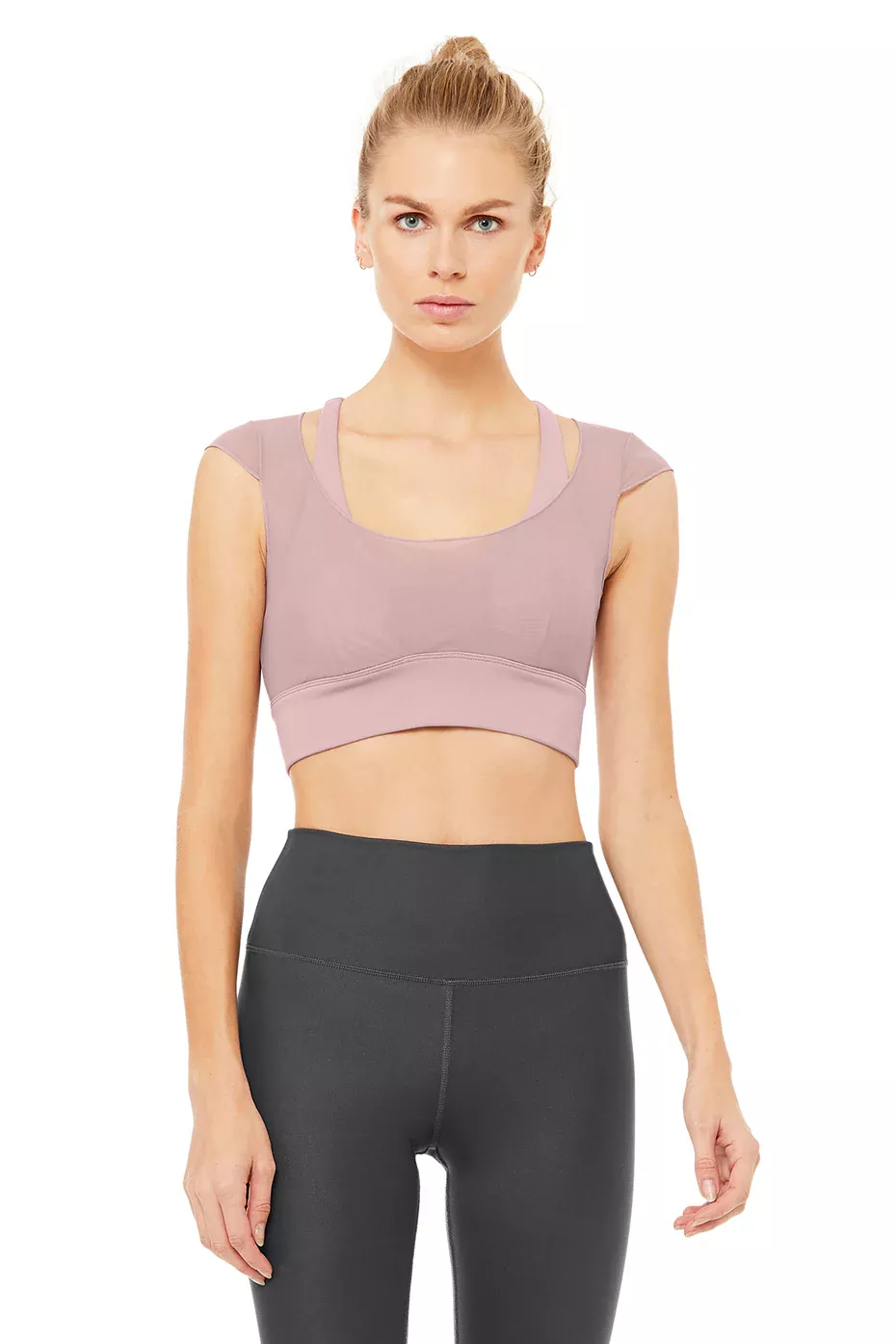 Alo Yoga Joyful Bra Dusted Plum curated on LTK