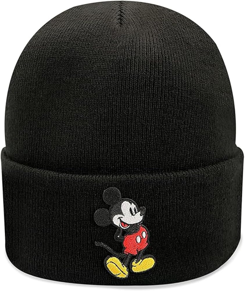 Disney Mens Disney Mickey Mouse Knit Light Winter Beanie Hat for Men | Amazon (US)