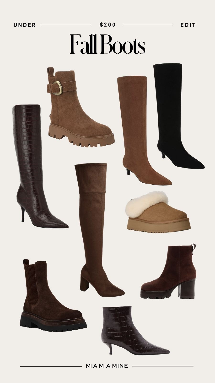 Best of fall boots under $200
Suede boots, Ugg boots, OTK boots, Chelsea boots 



#LTKShoeCrush #LTKSeasonal #LTKFindsUnder100