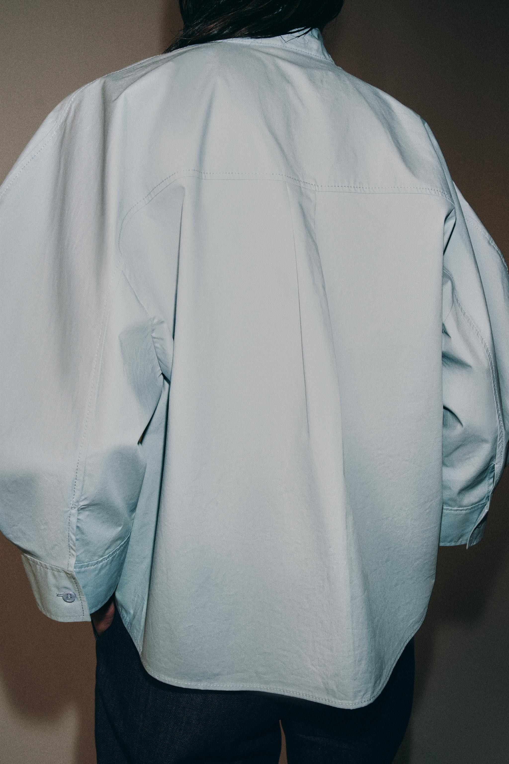 ZW COLLECTION PUFF SLEEVE SHIRT | Zara US