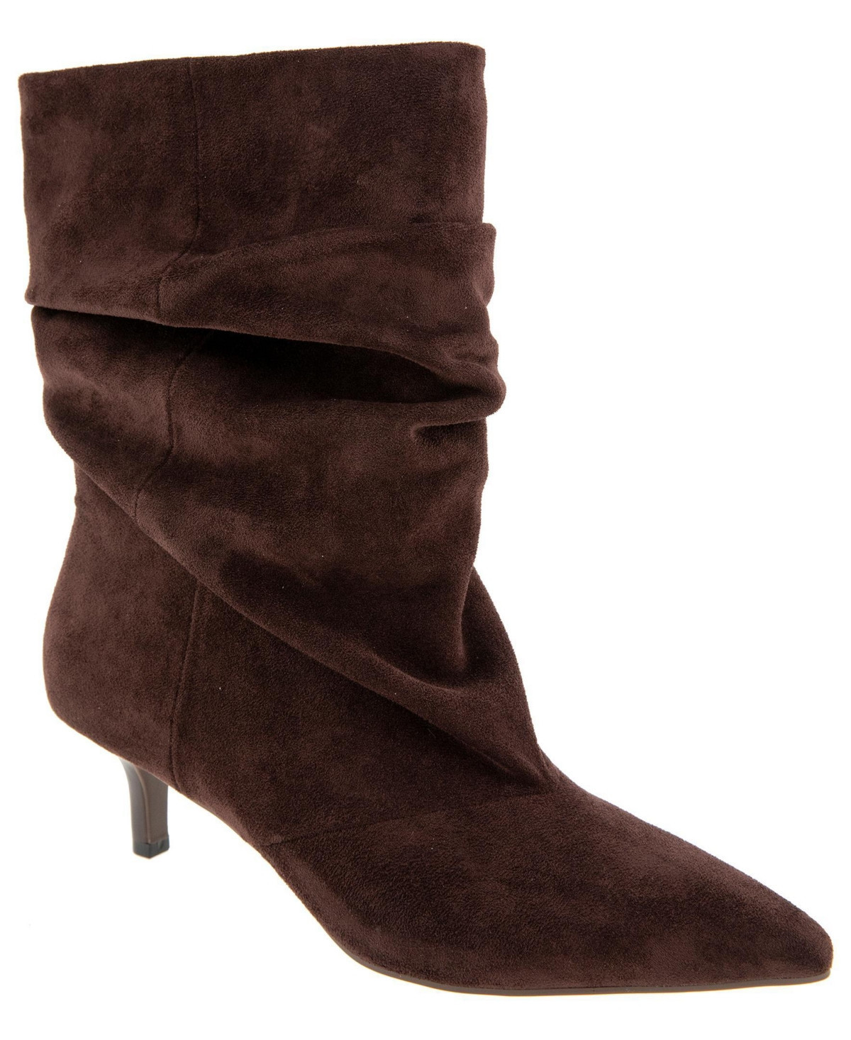 Bcbg Women's Dalles Scrunch Bootie - Brown | Macy's