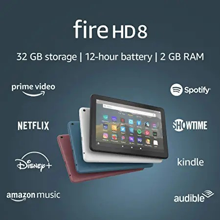 Certified Refurbished Fire HD 8 tablet, 8" HD display, 32 GB, (2020 release), designed for portab... | Amazon (US)