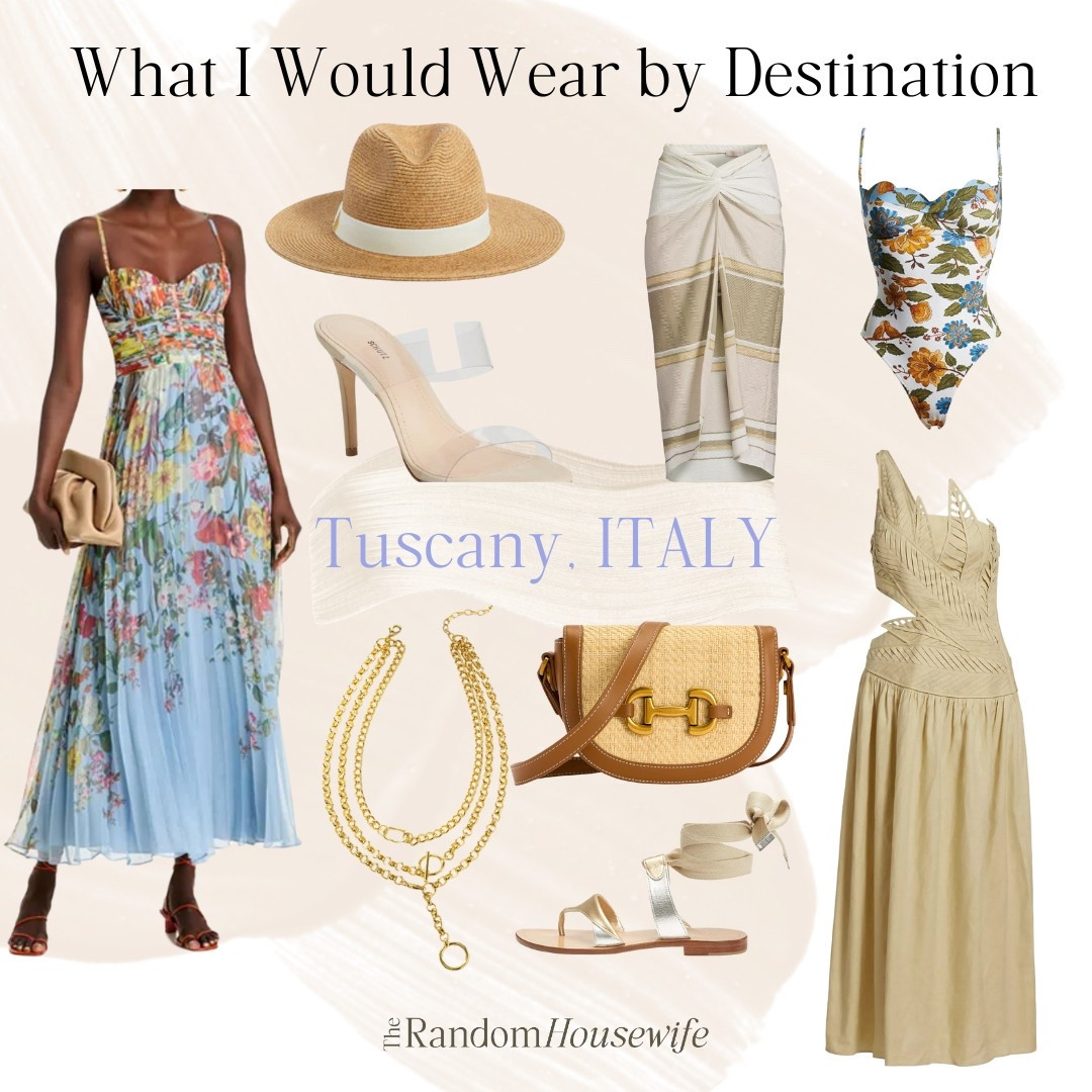 What I Would Wear by Destination 

Tuscany, Italy 

#LTKSwim #LTKStyleTip #LTKTravel