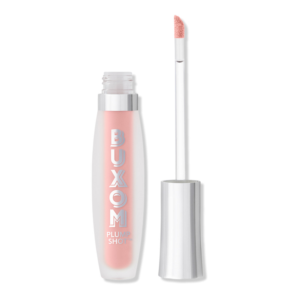 Buxom Plump Shot Plumping and Smoothing Lip Serum Gloss with Peptides and Hyaluronic Acid - Soft Blush | Ulta