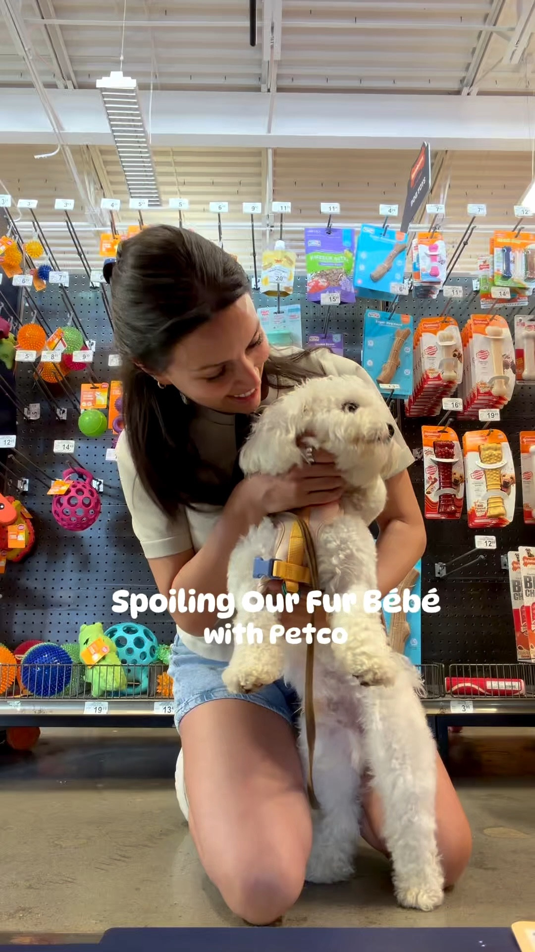 #AD Spoiling our puppy with @petco. Dwight and I had so much fun shopping. Everything we needed in one place 🐶 #PetcoPartner 

#LTKdayinmylife #LTKSaleAlert #LTKHome