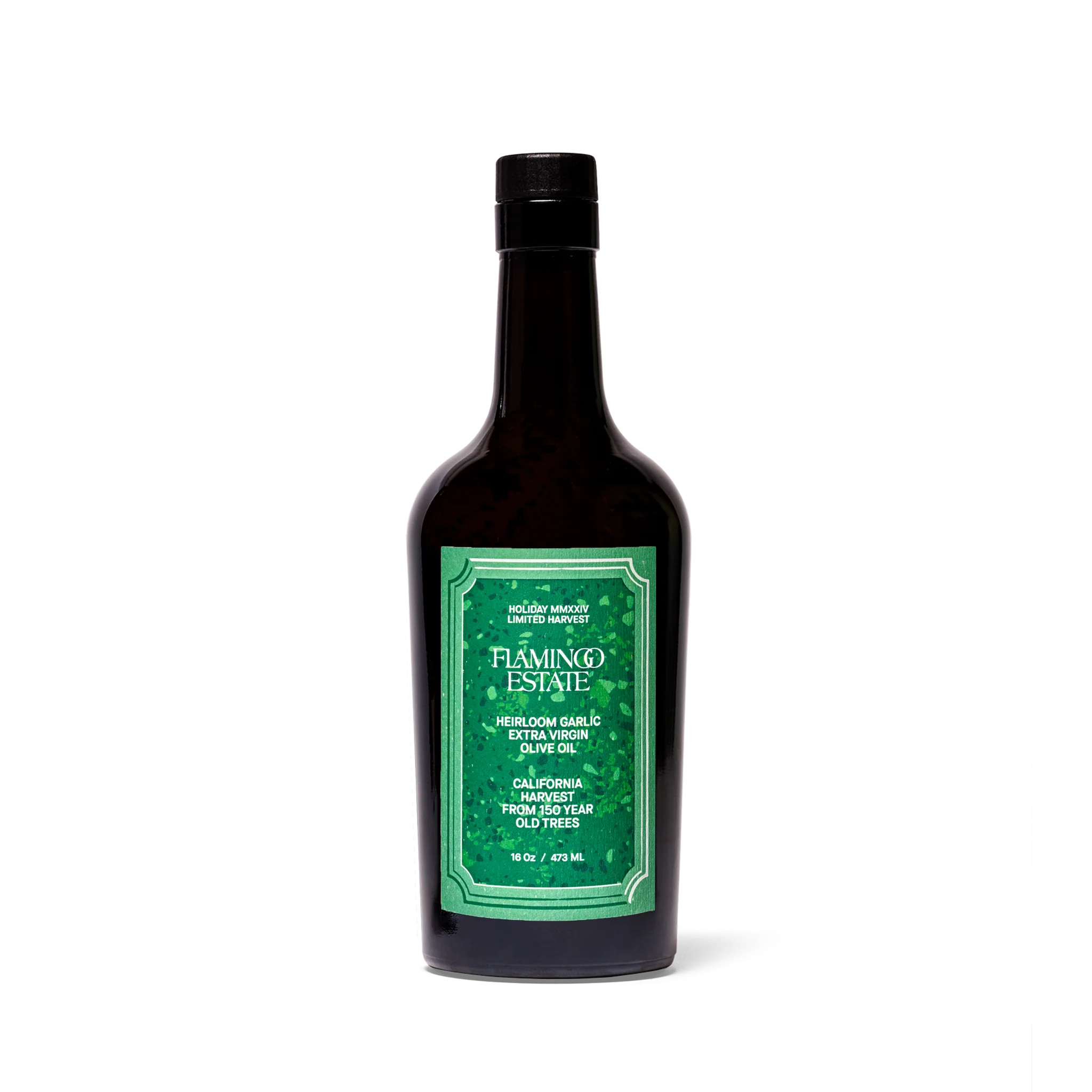 Heirloom Garlic Olive Oil | Flamingo Estate