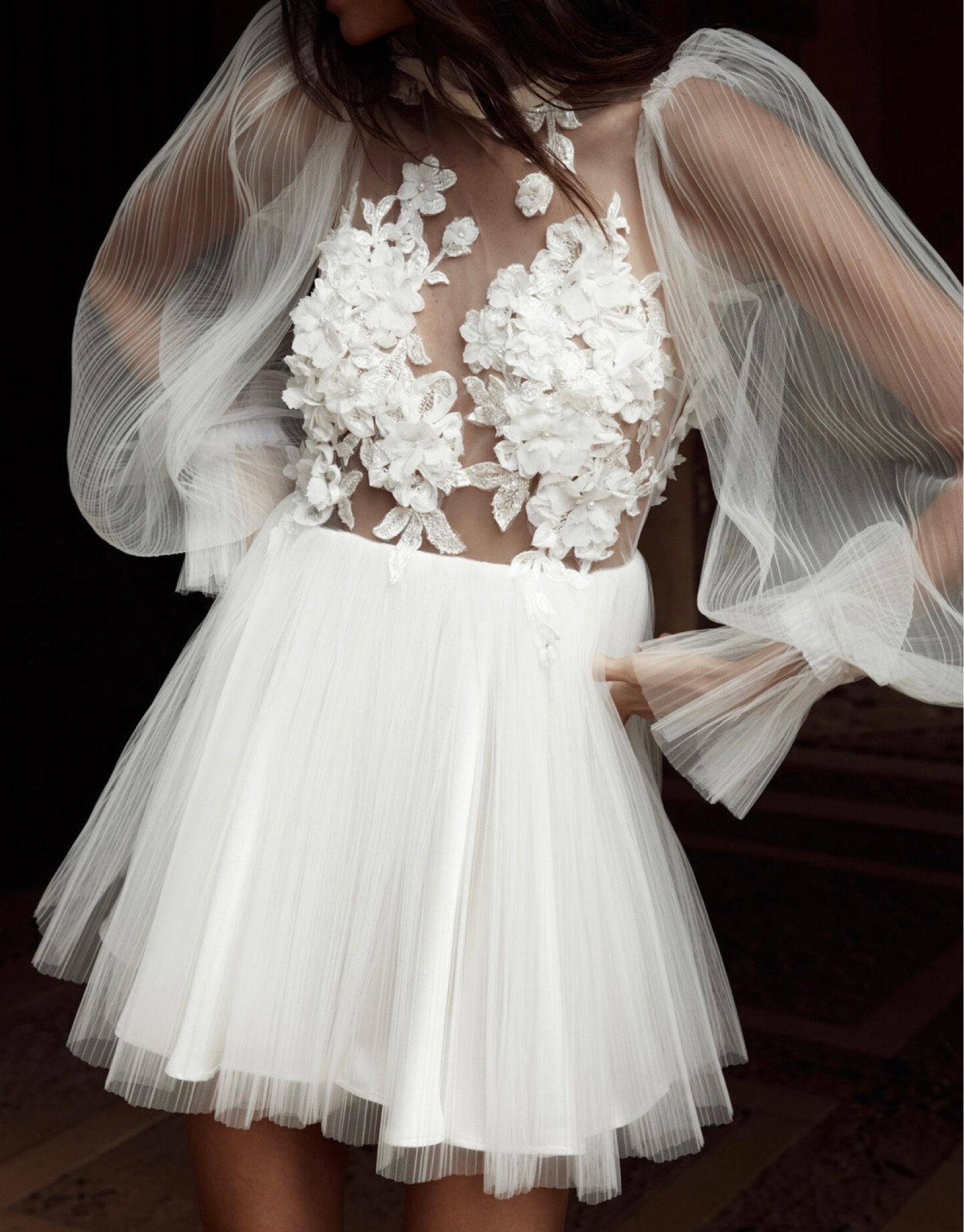 Wedding
Wedding dress
Bride
Reception dress
Engagement outfit
Bridal shower dress
Appliqué floral dress
White dress
Pearl dress
Floral dress
Short bridal dress
Mini tulle dress
Backless dress
Graduation dress

#LTKwedding #LTKparties