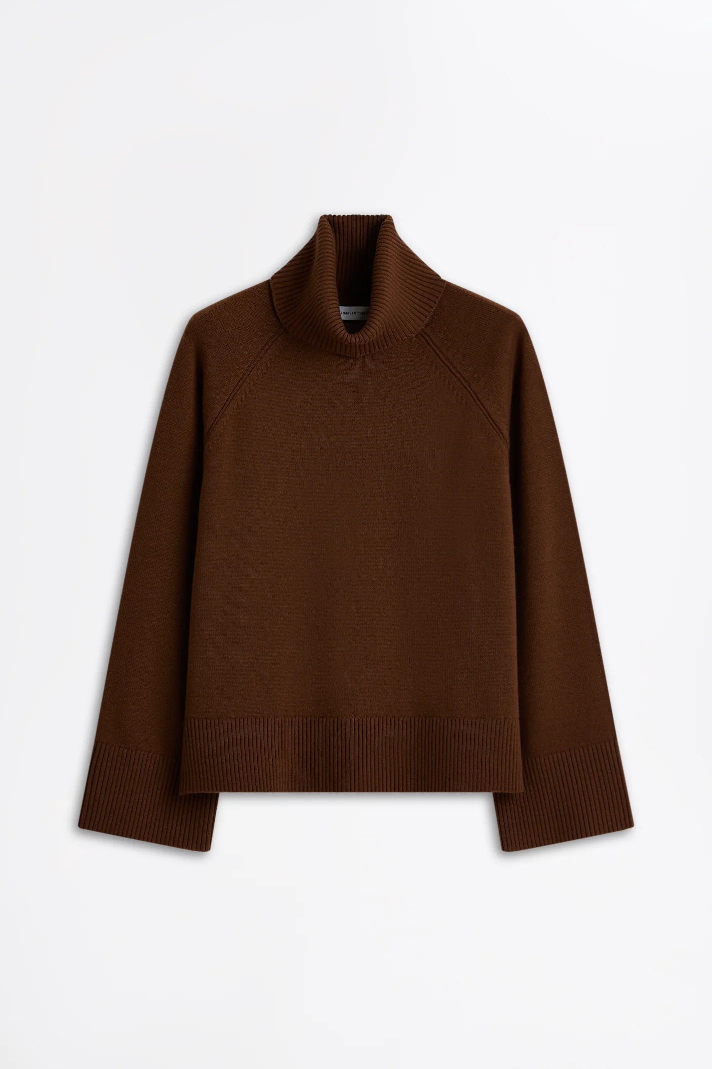 CASHMERE WOOL SOFT TURTLE NECK - SAHARA - Scanlan Theodore | Scanlan Theodore AU