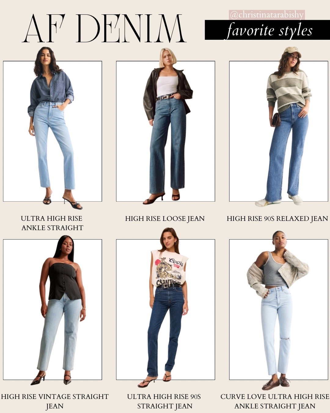 My Favorite AF Denim 