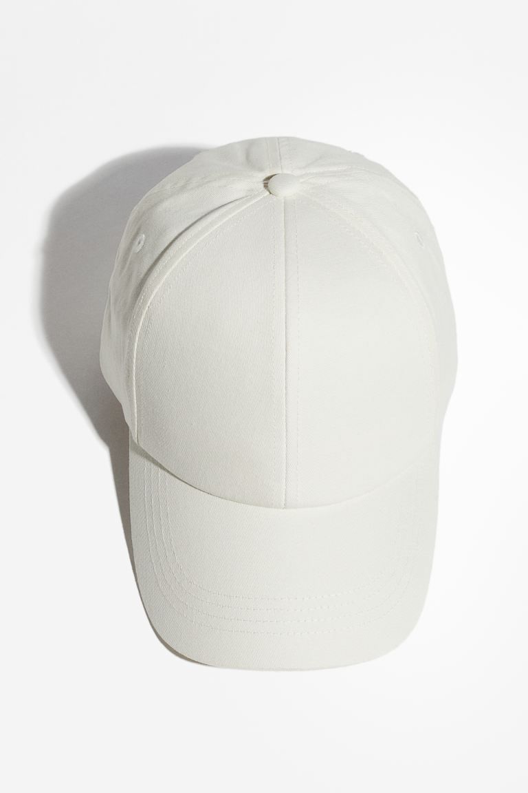 Cotton Cap - White - Ladies | H&M US | H&M (US + CA)