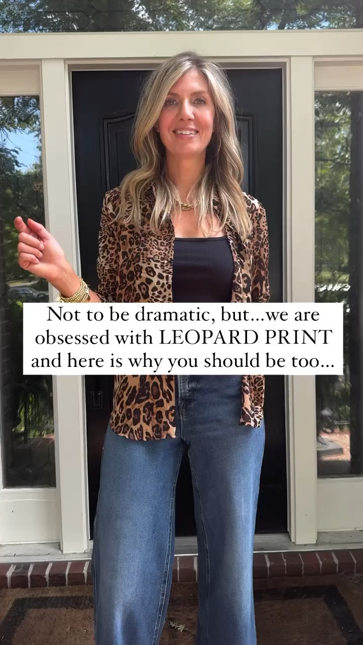 Jeans
…
One of the season’s hottest trends is leopard print 🐆…. Here’s how to style it with dark wash jeans for fall 🍂🍂

#LTKStyleTip #LTKSeasonal #LTKVideo