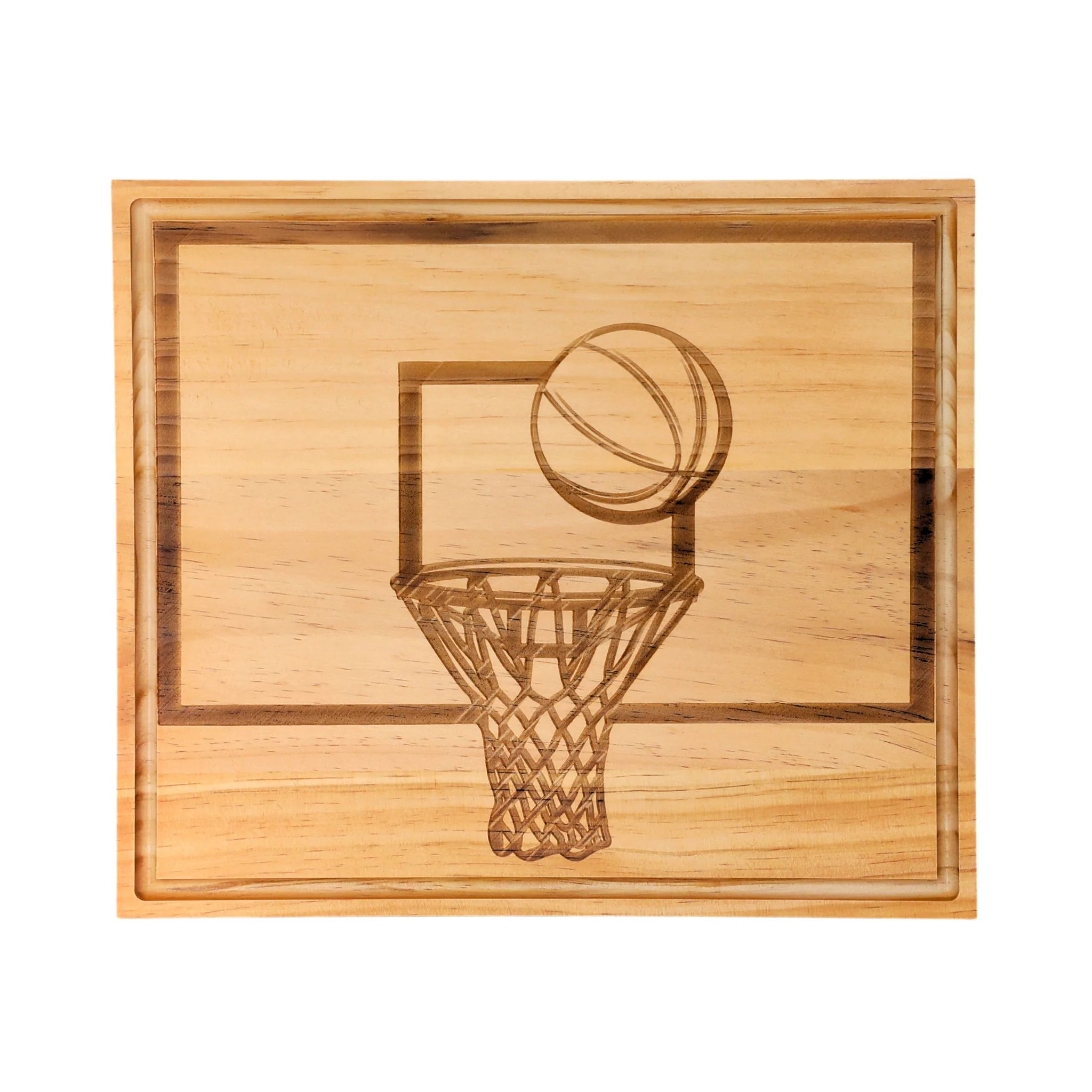 Basketball Backboard Wood Board, 13" x 15" | Creative Gifts International