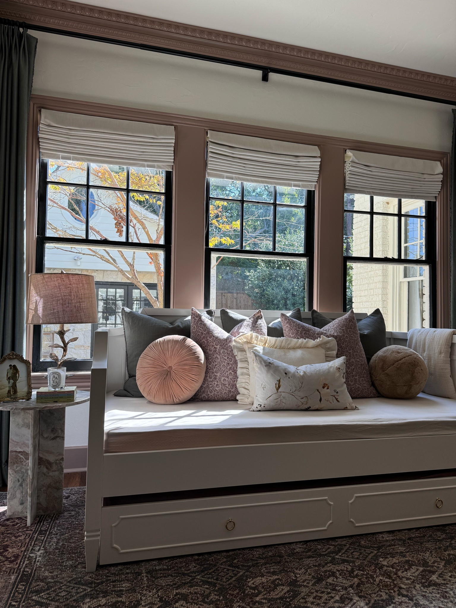 James Annette’s nursery reveal 😍 I could not love how this room turned out more. SO much thought, time, & love went into creating the perfect space for our sweet rainbow baby.

Grey floral pillow is via Kelly Ventura. Roman shades are from Select Blinds. Curtains are custom. 

#LTKBaby #LTKHome